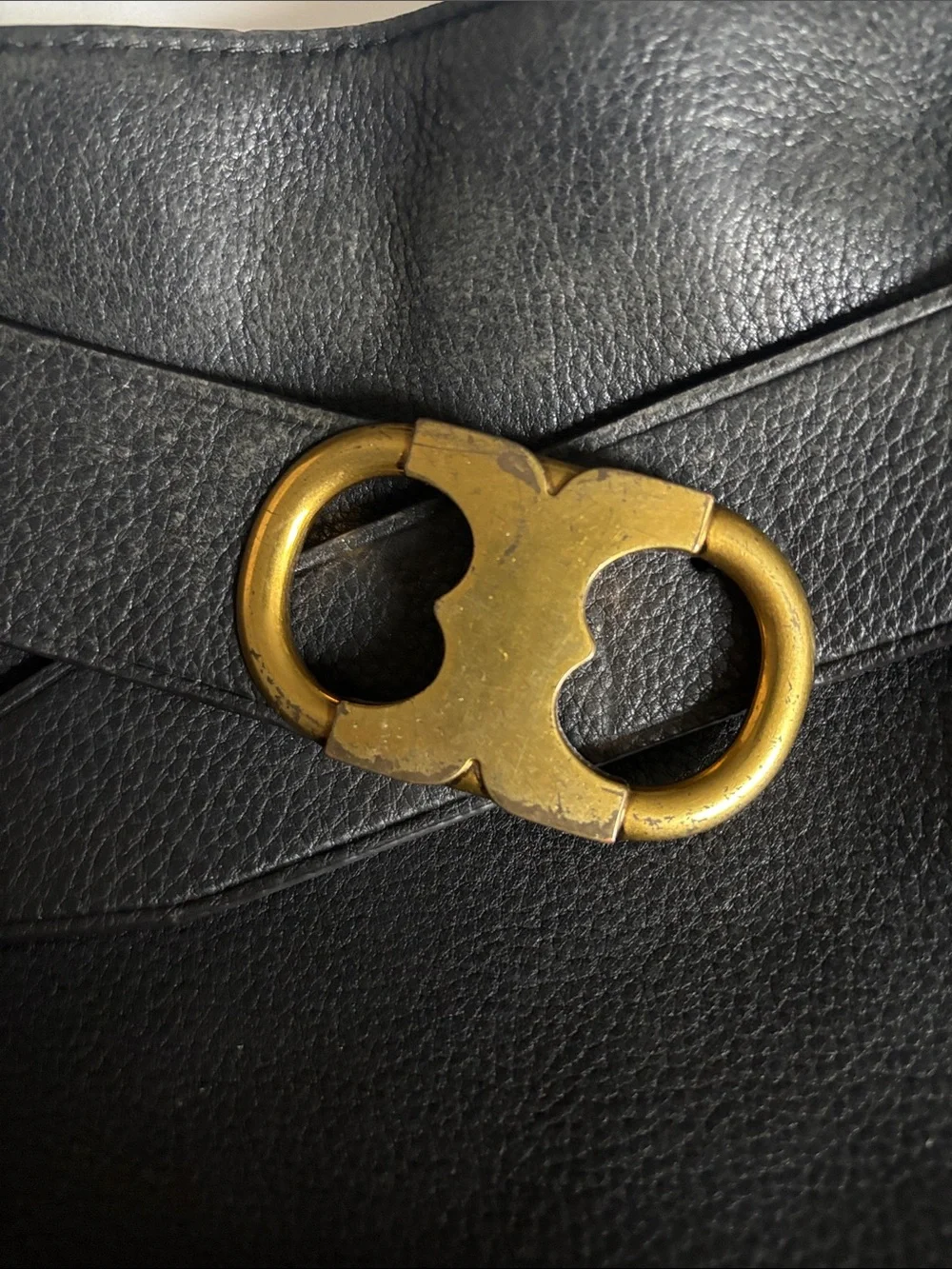 Tory Burch Gemini Link Belted Hobo Crossbody